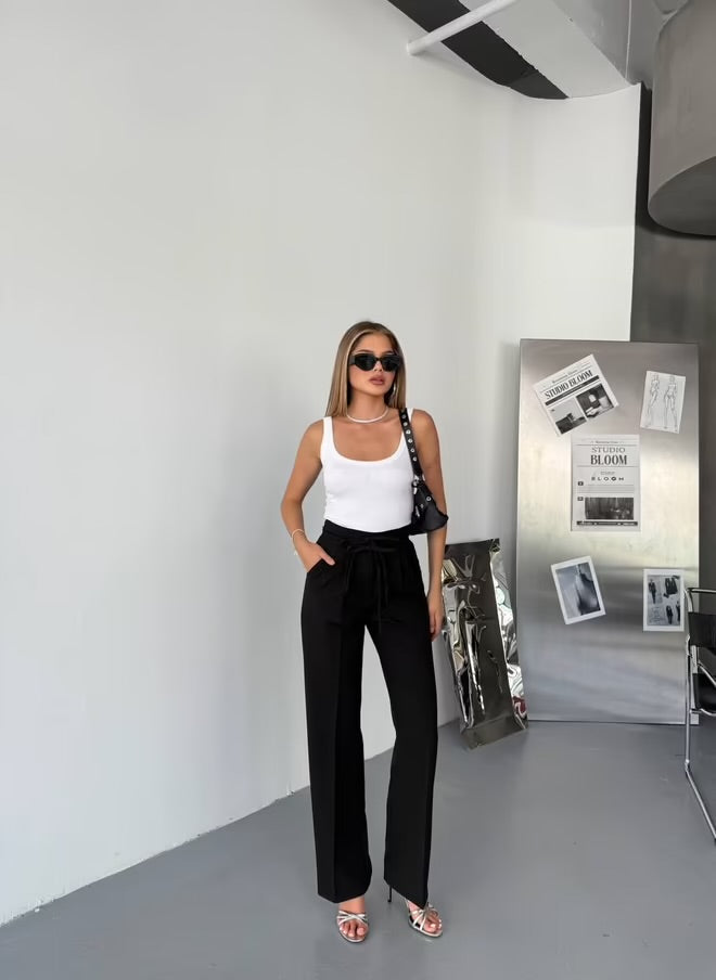 Pantalon fuselé Palazzo