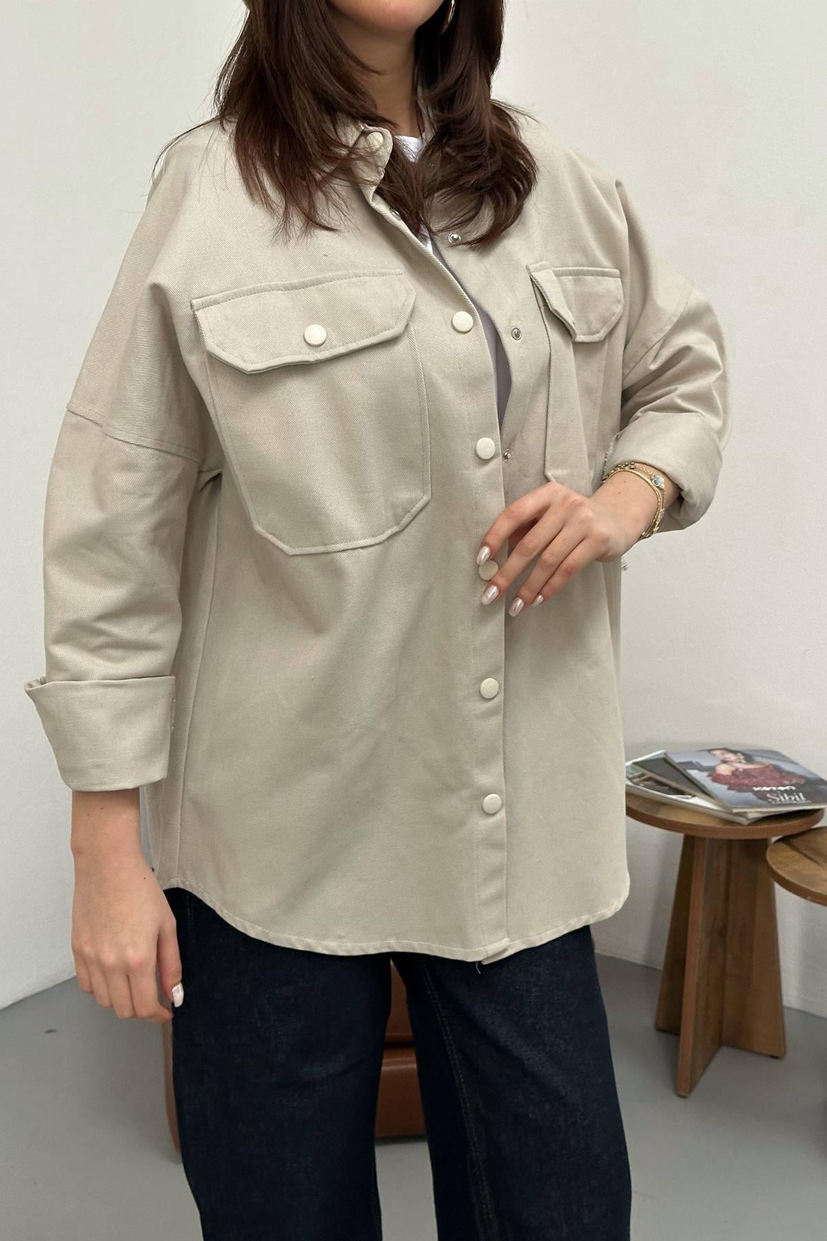 Chemise gabardine
