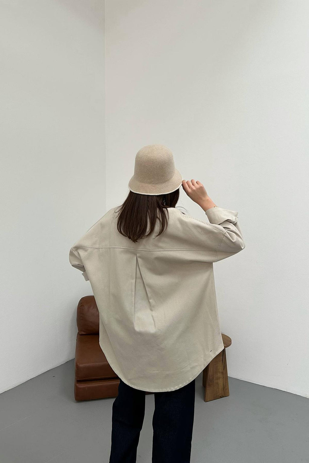 Chemise gabardine