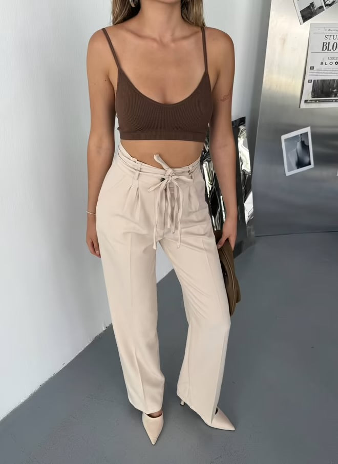 Pantalon fuselé Palazzo