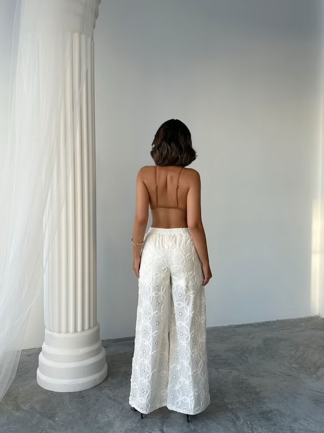 Pantalon Brodée