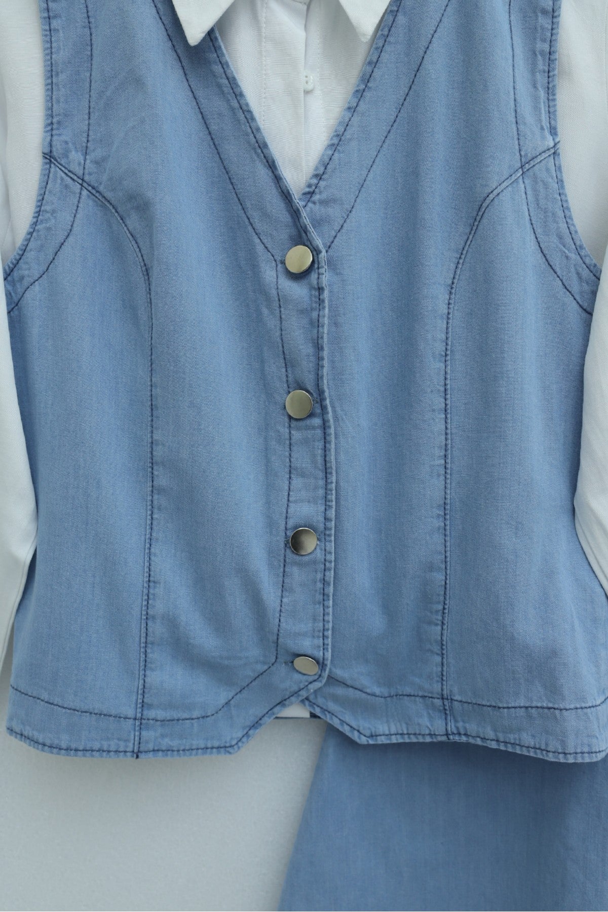 Ensemble jupe en jean
