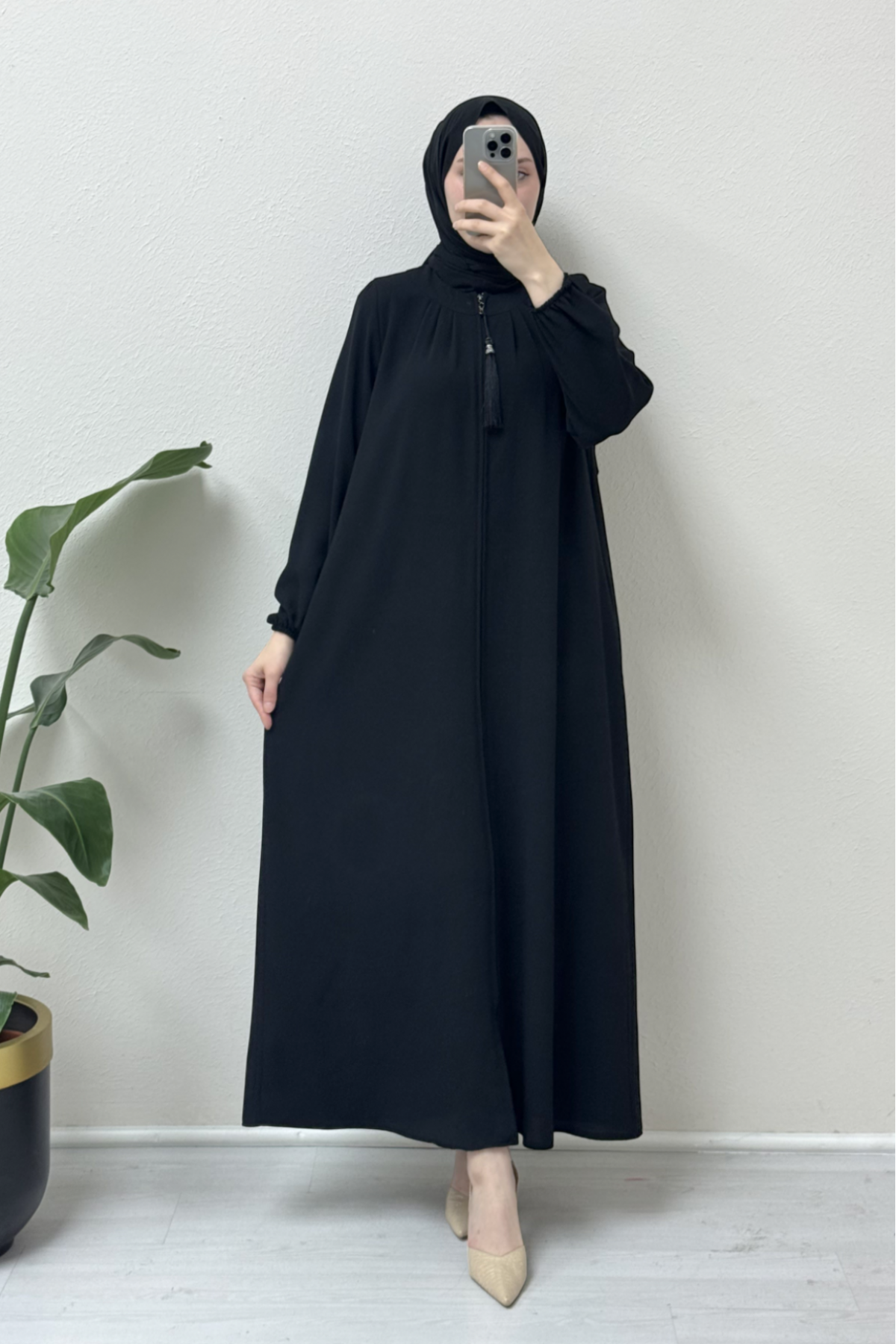 Ferace Simple à fermeture zippée