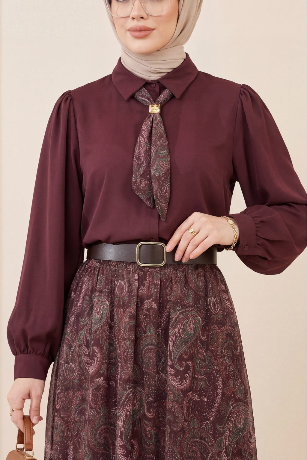 Ensemble jupe à motif Etnic