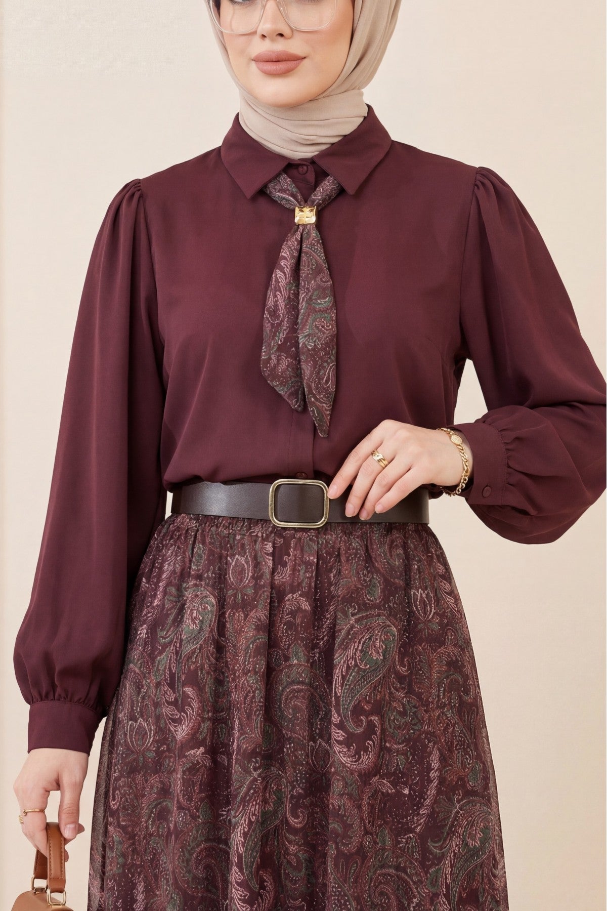 Ensemble jupe à motif Etnic
