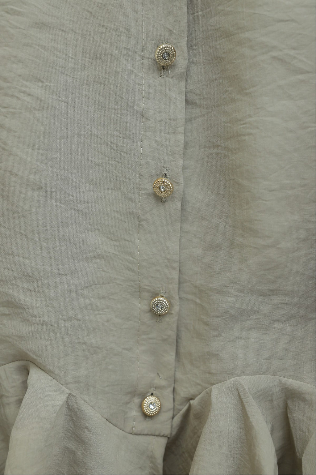 Chemise avec détails volantés