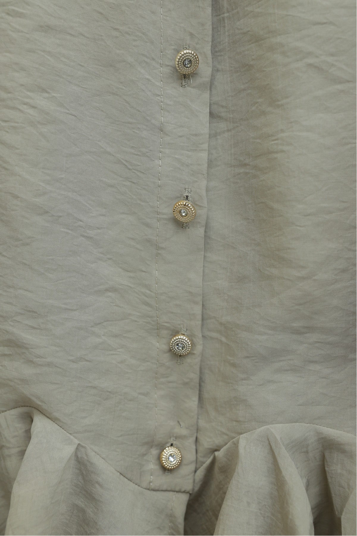 Chemise avec détails volantés