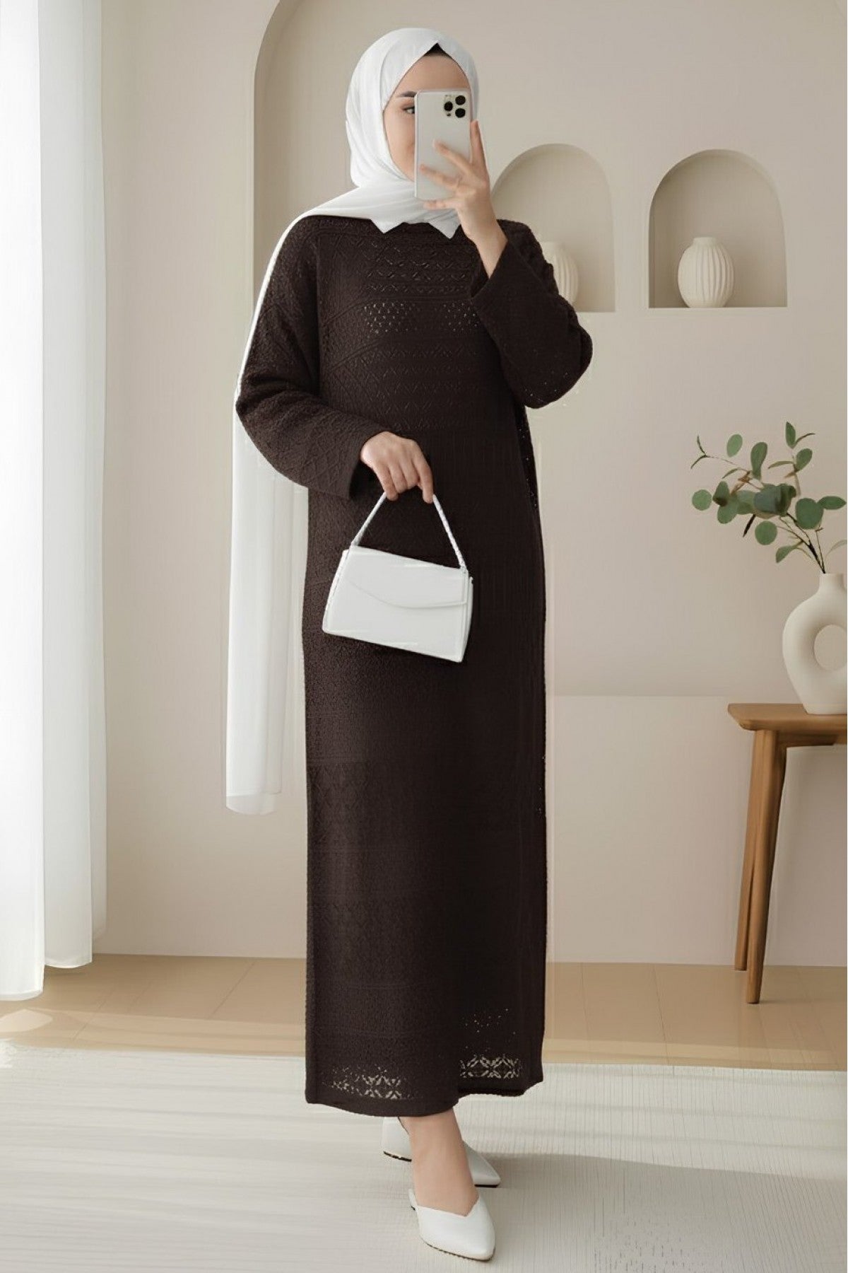 Robe Tricot Ajouré
