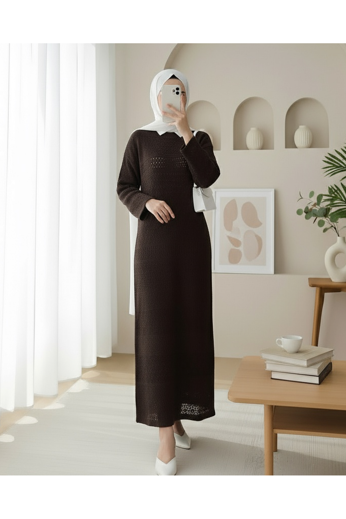 Robe Tricot Ajouré