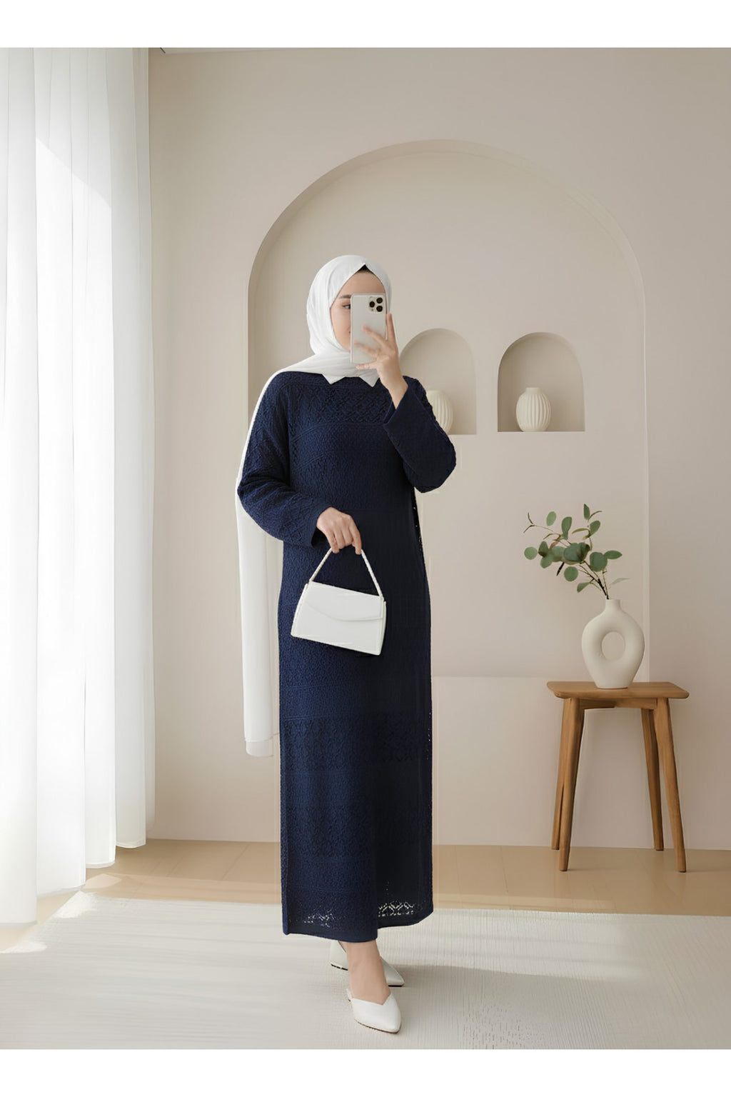 Robe Tricot Ajouré