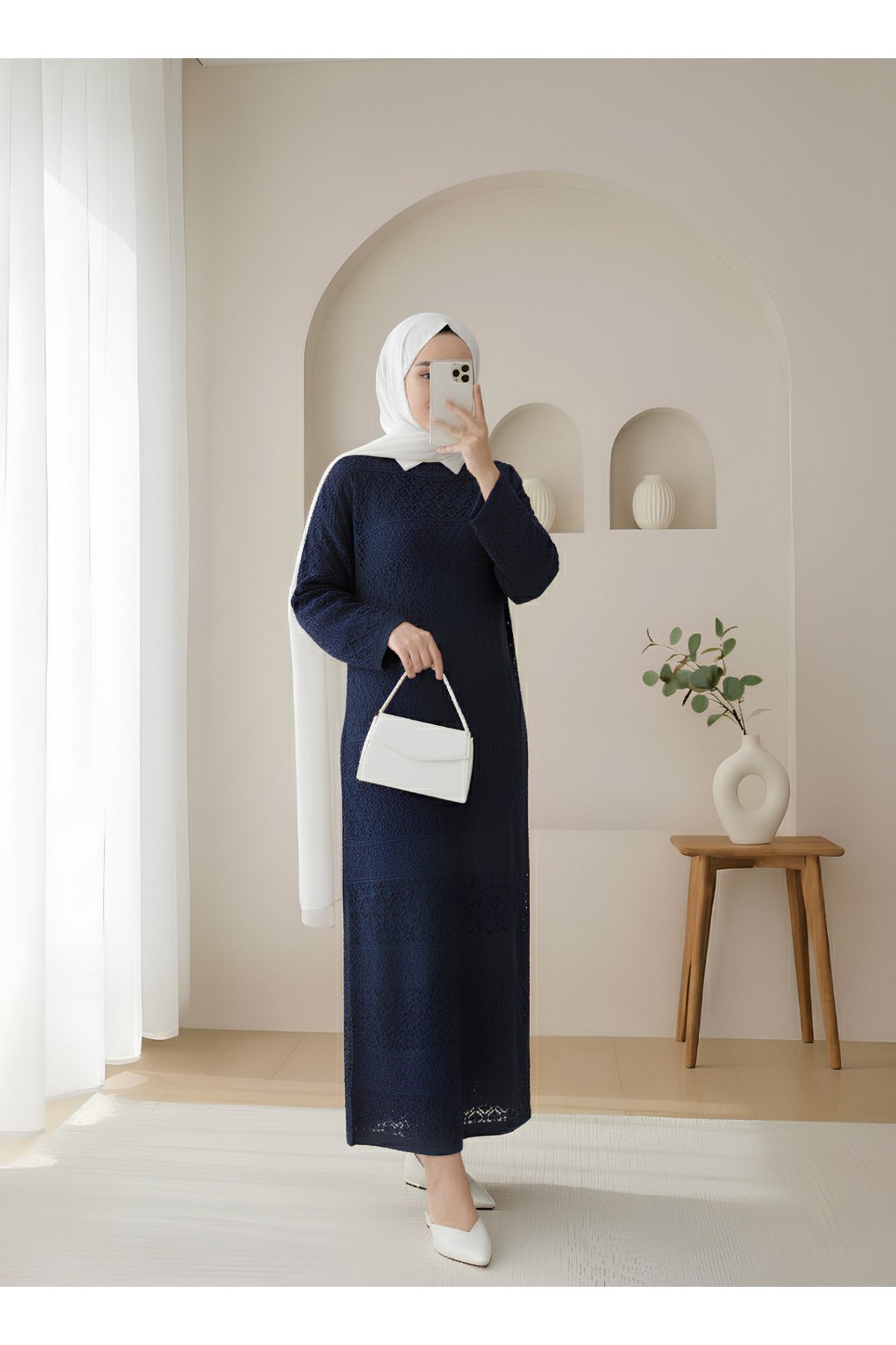 Robe Tricot Ajouré