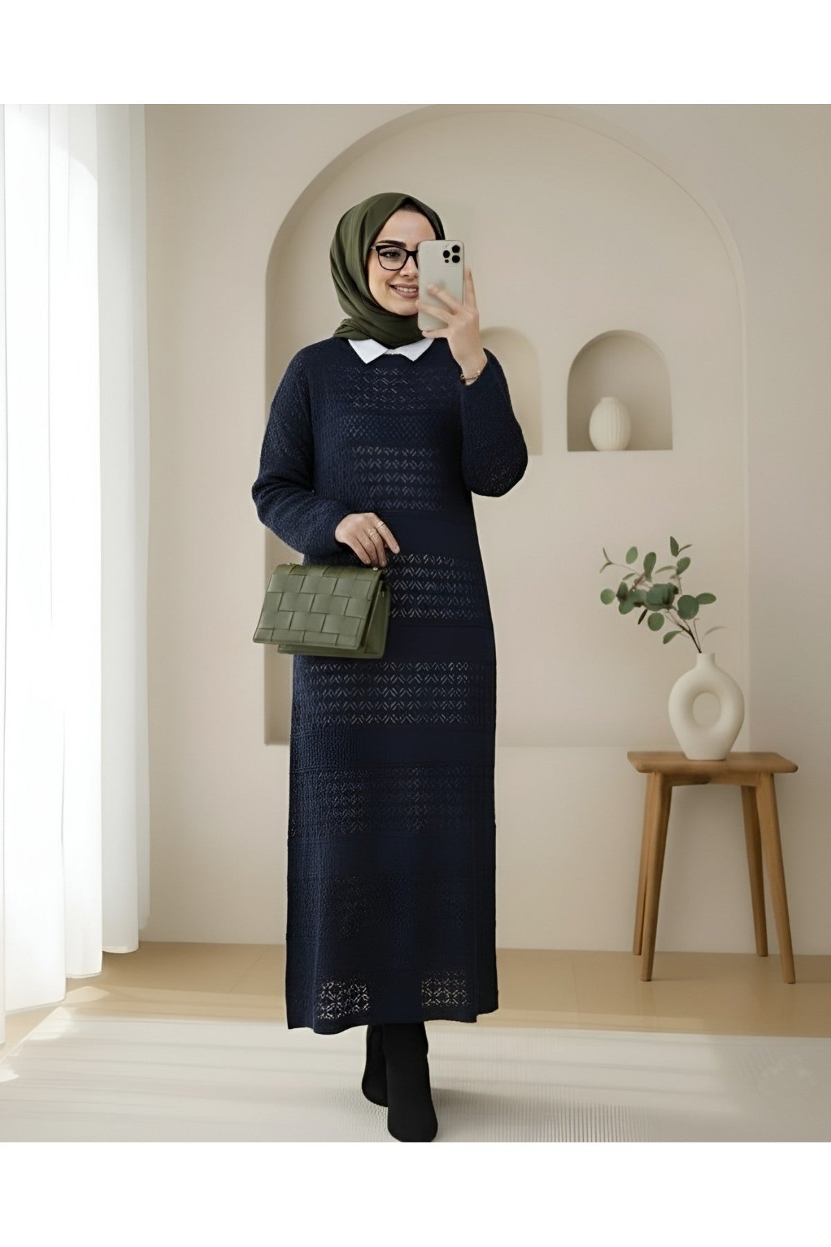 Robe Tricot Ajouré