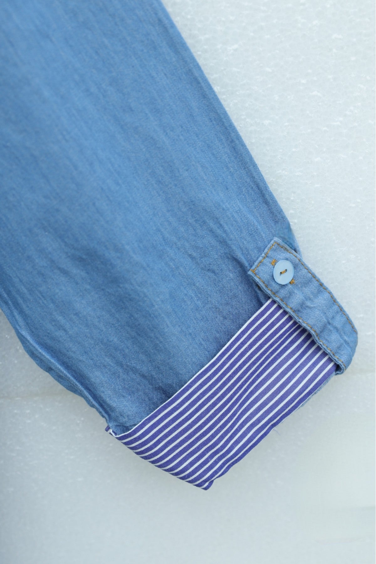 Robe longue en jean