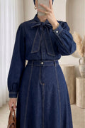 Ensemble jupe en jean