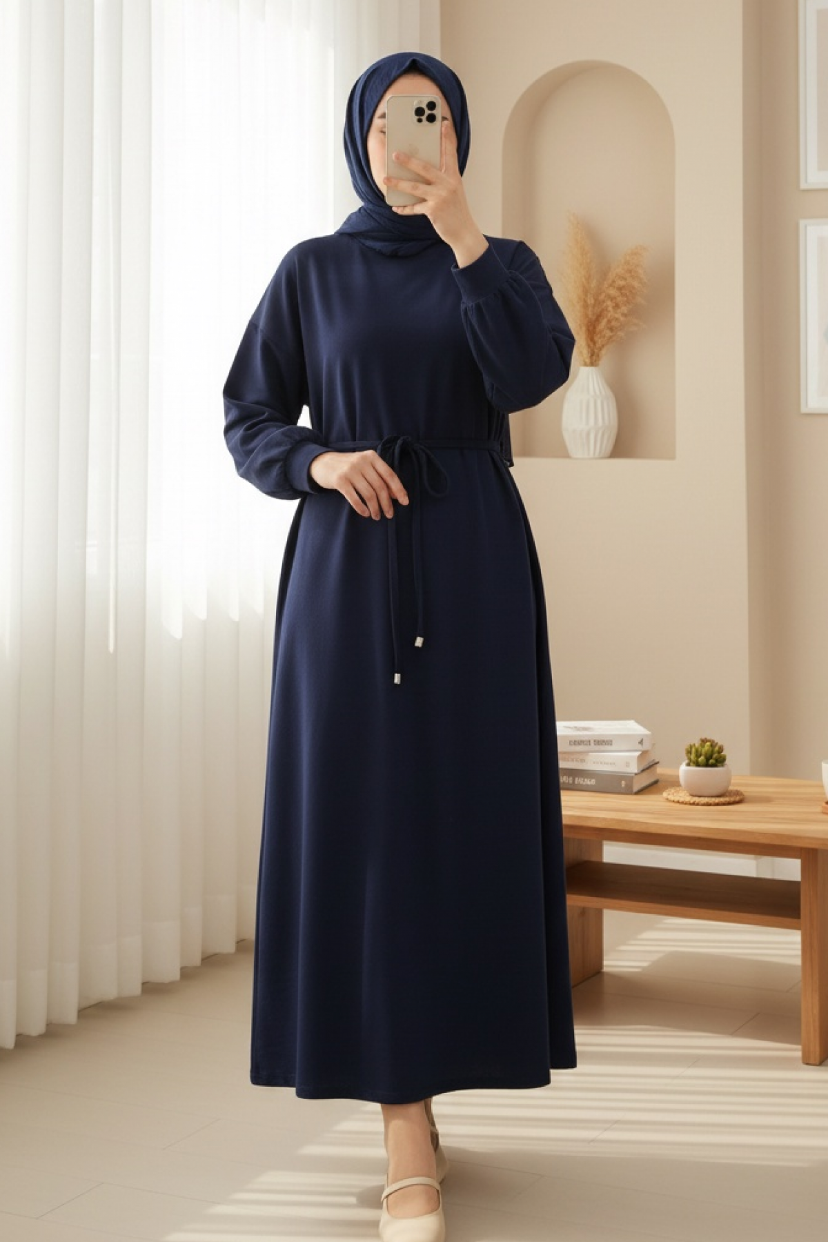 Robe simple en jersey