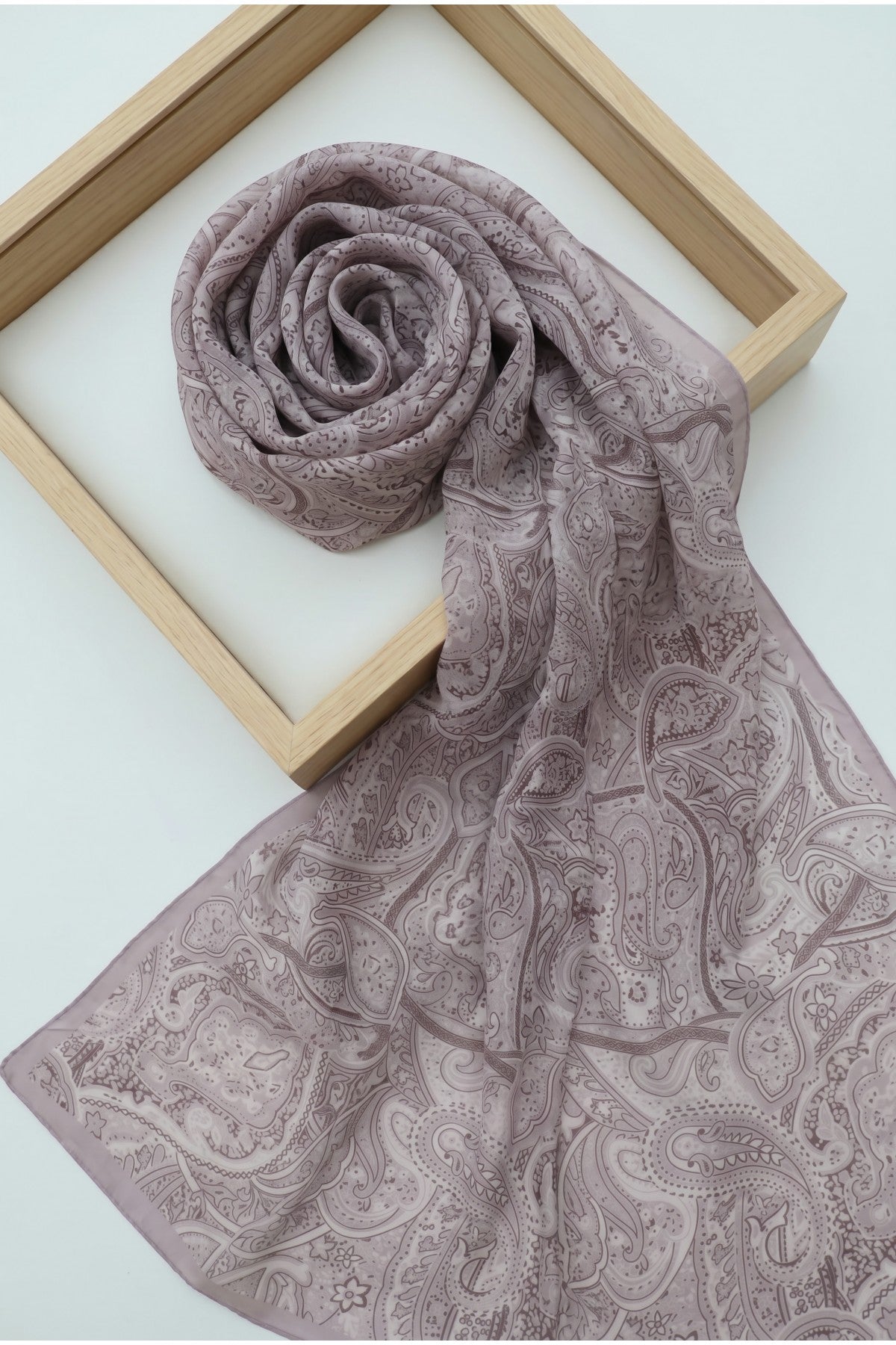 Châle en coton dessin floral