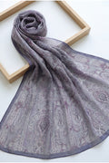 Châle en coton à motifs authentiques