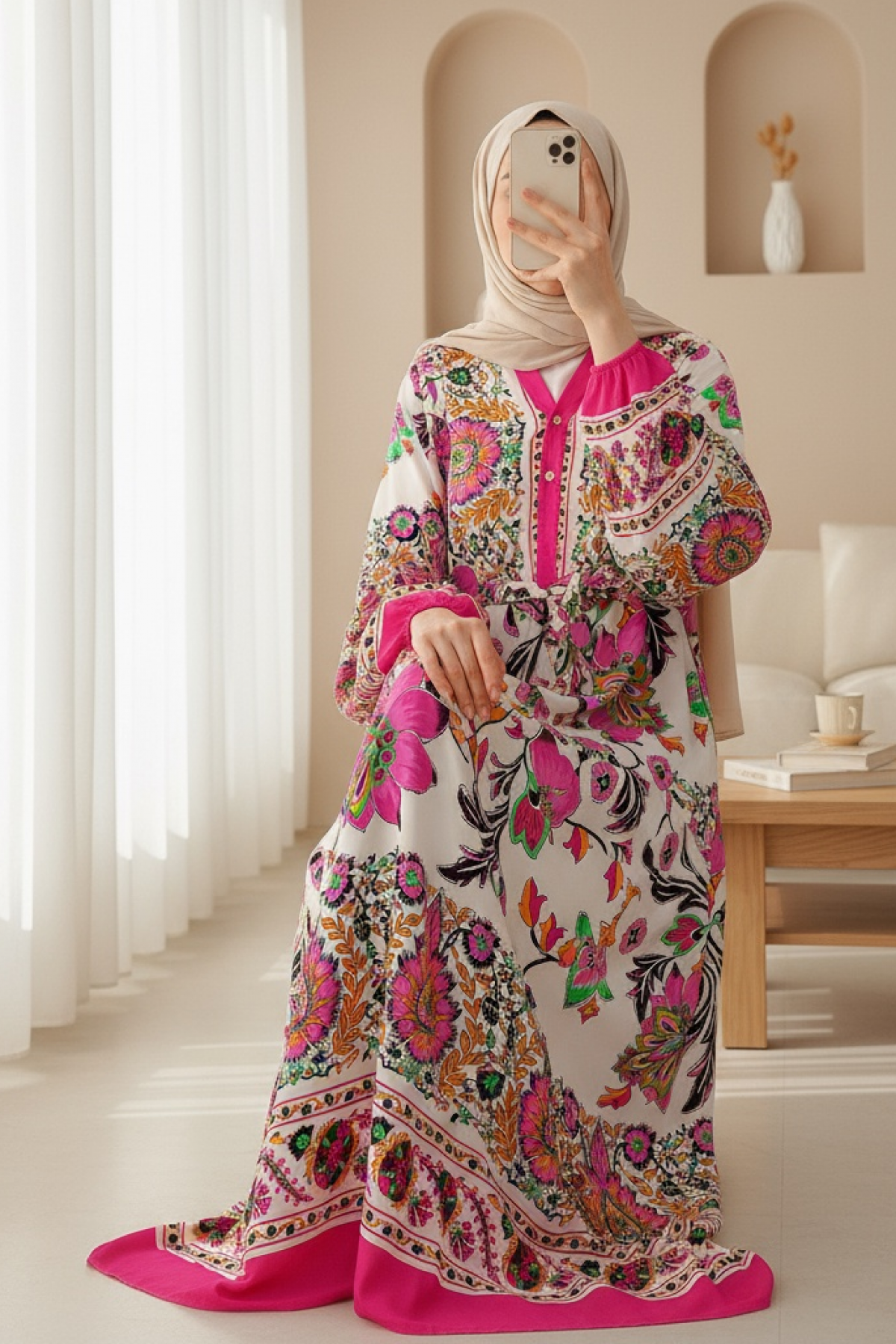 Robe motif authentique