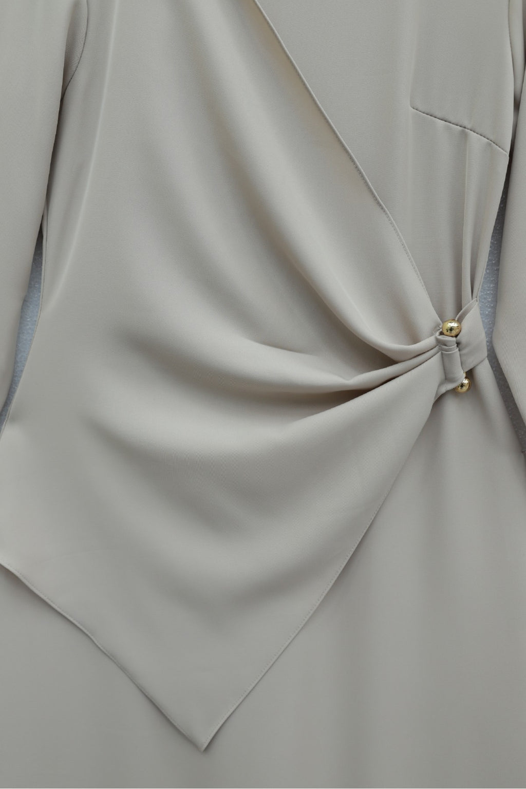 Robe de soirée tissus crêpe