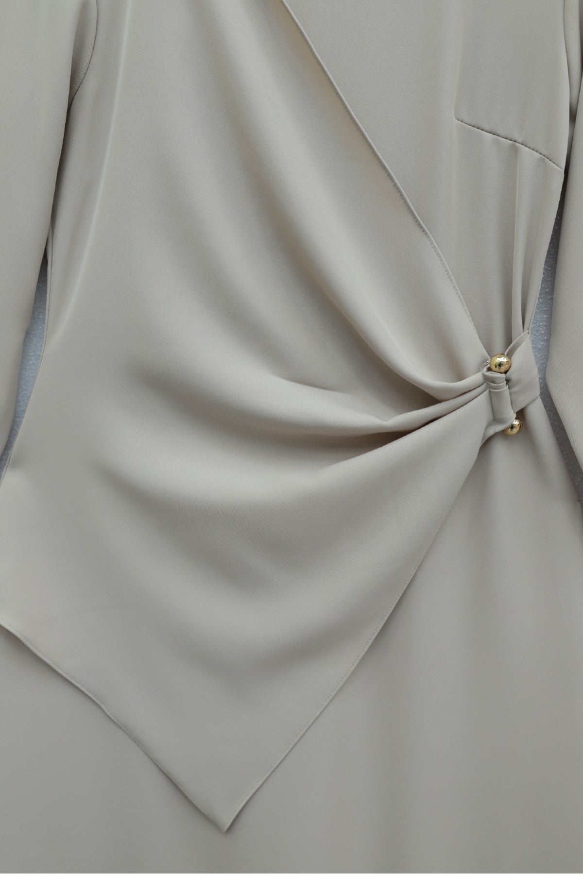 Robe de soirée tissus crêpe
