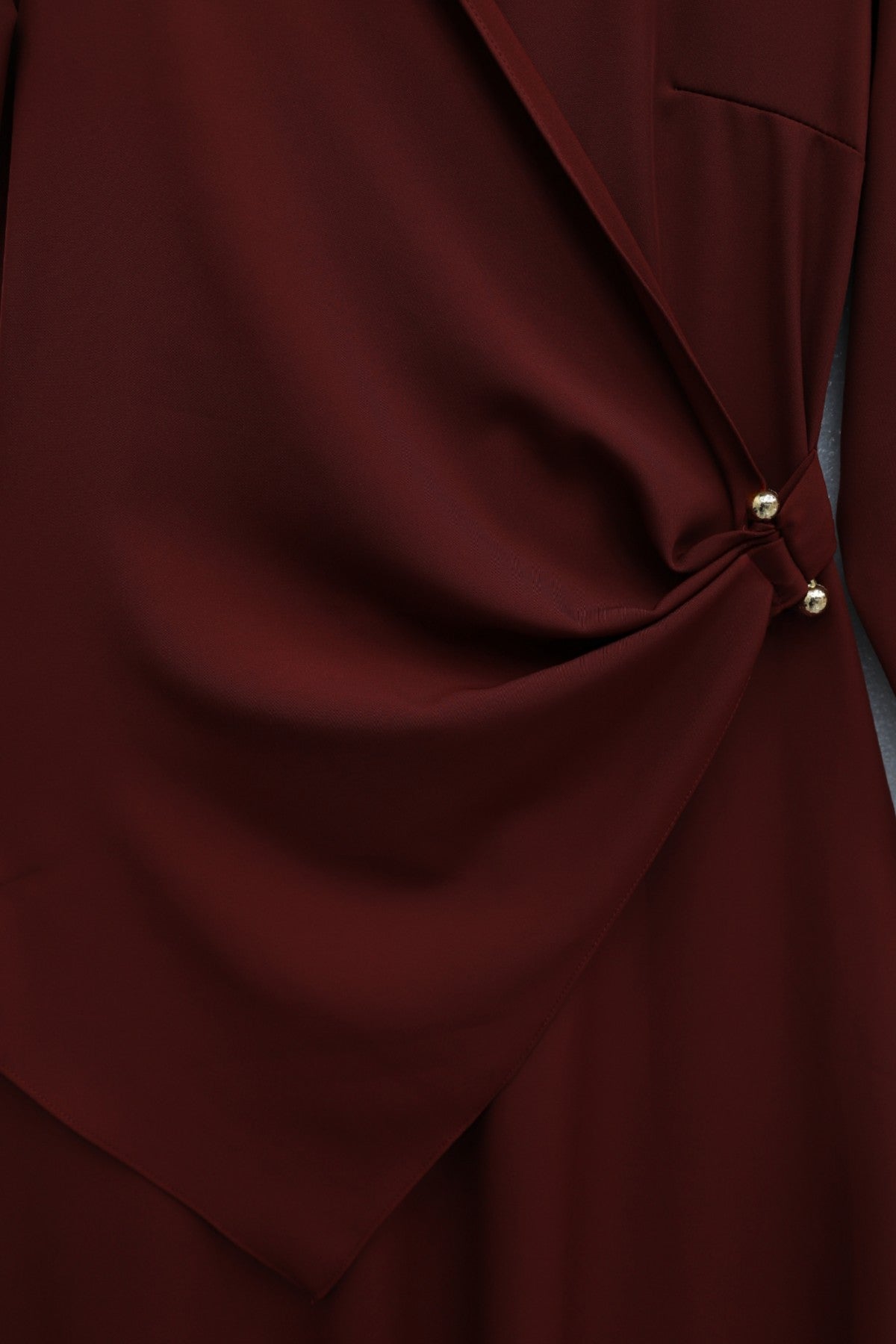 Robe de soirée tissus crêpe